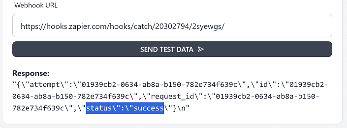 Webhook URL
